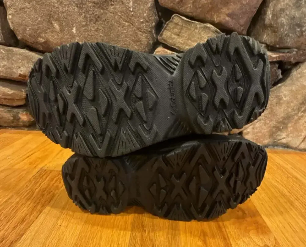 Columbia Bugaboot Celsius Kids Grey Black Blue Waterproof Snow Boots